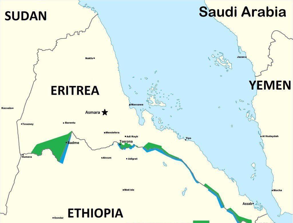 حمله موشکی به پایتخت اریتره