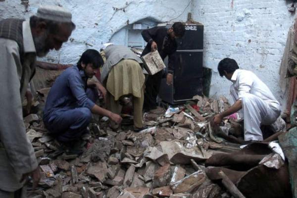 رانش زمین در پاکستان؛ 30 نفر دفن شدند