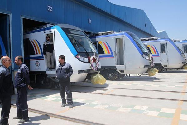 اضافه شدن 7 رام قطار نو به متروی تهران