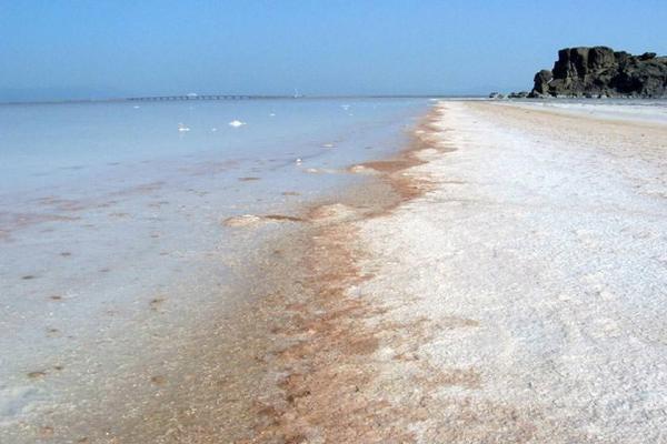 کاهش 22 کیلومترمربع از وسعت دریاچه ارومیه